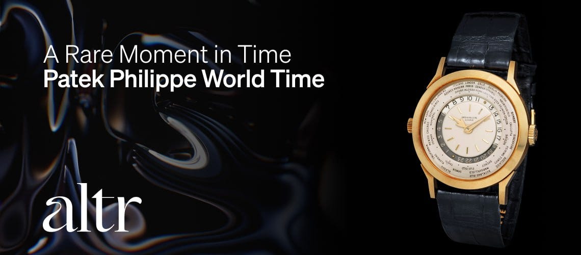 A Rare Moment in Time Patek Philippe World Time by Lucidao