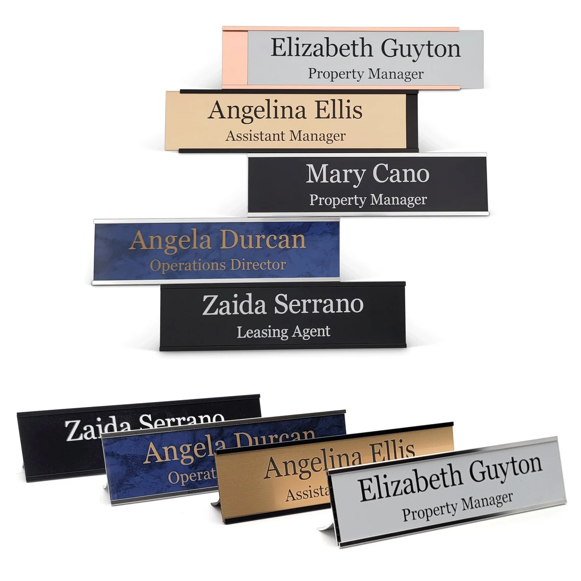 Engraved Plastic Name Plates — EngravingInternation Engravinginternation Medium
