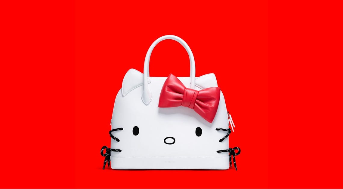 Kawaii Punch! Balenciaga launched their new Hello Kitty collection, by  Yuting Zhang, MA Mag