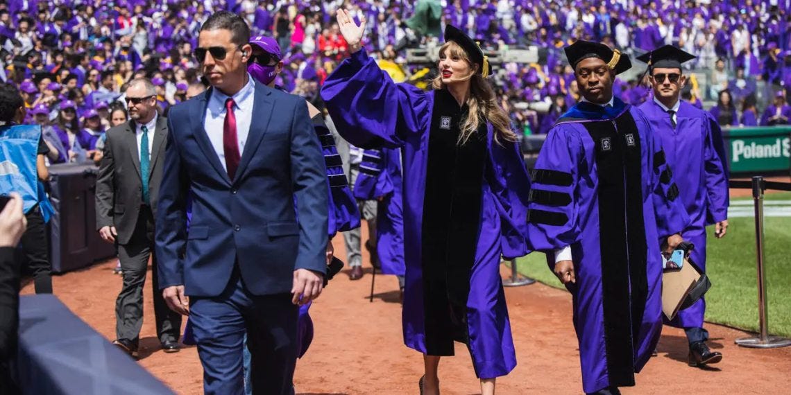 Taylor Swift Delivers Speech At The NYU Graduation Ceremony by CEO