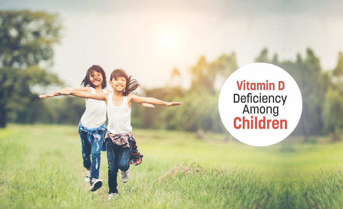 Vitamin D deficiency among Children by unipath specialty laboratory