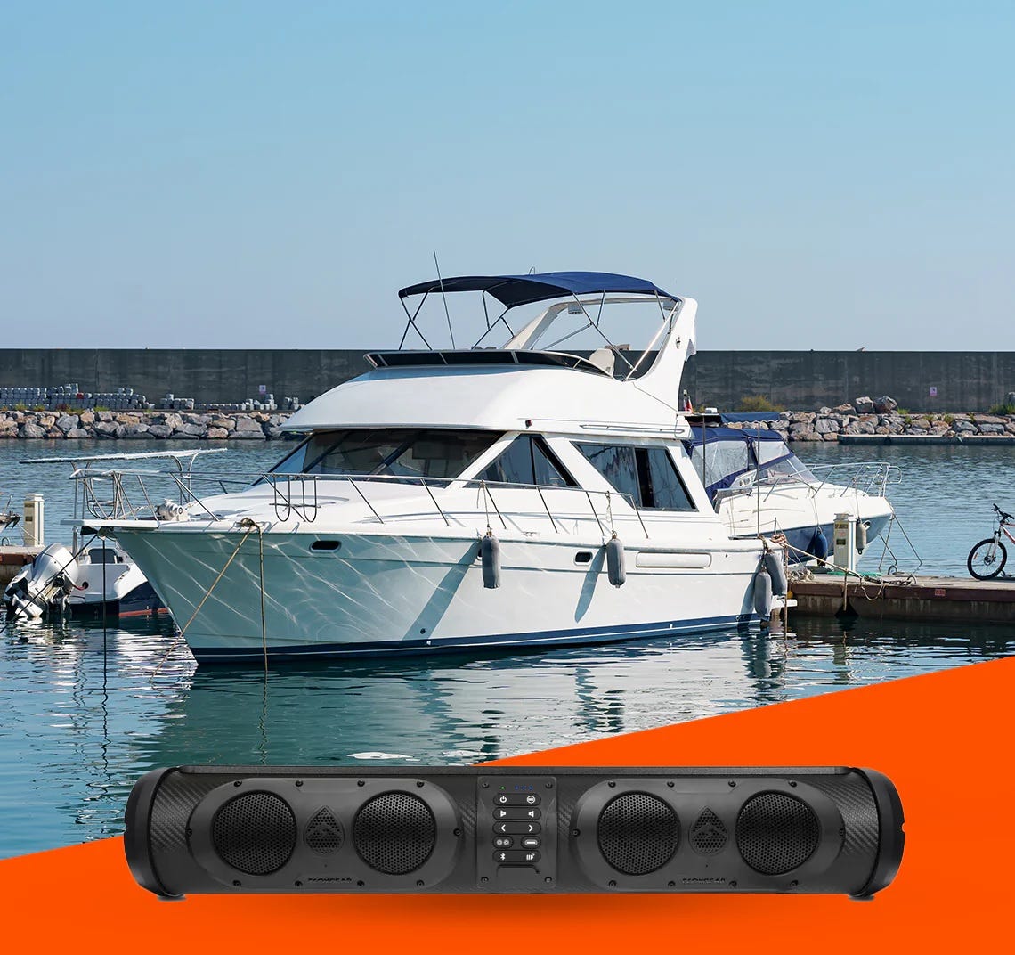 Why Marine Speaker Bars Are Essential for Every Boat
