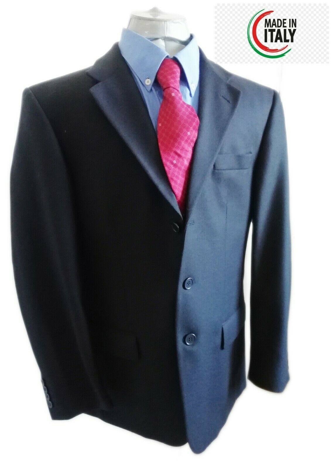 Giacca uomo elegante blu taglia 48 fresco lana mezza stagione ufficio  lavoro | by Doktoracx | Medium