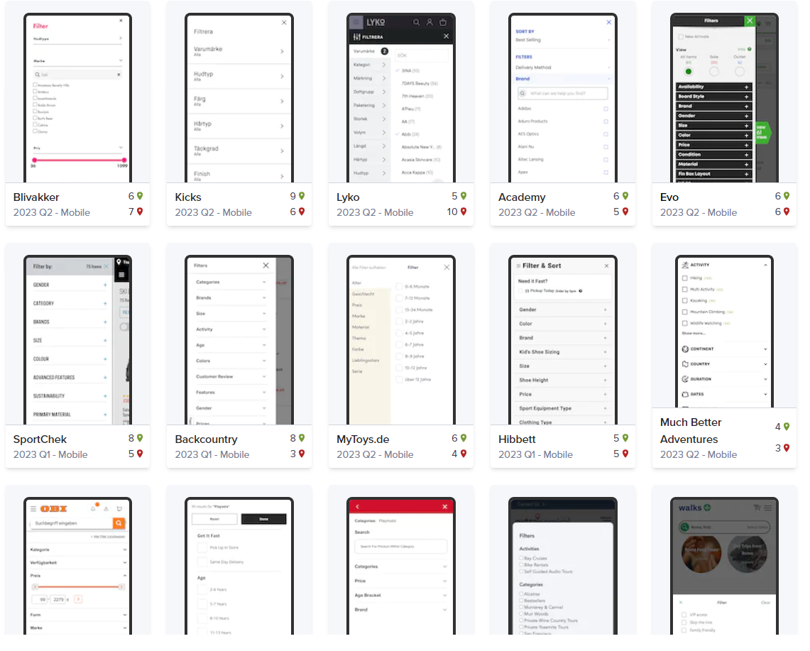 Uplevel your filter menu. Learn the anatomy of an intuitive… by