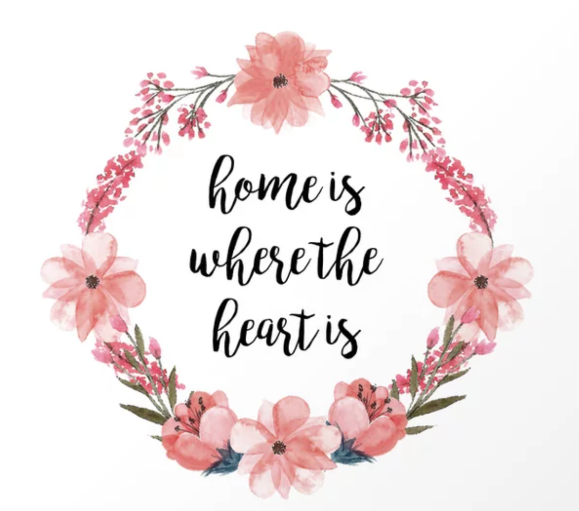 Home Is Where The Heart Is. But where is my heart?