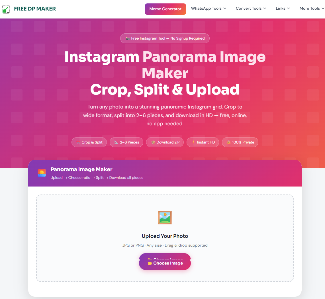 Best Free Panorama Image Maker Online