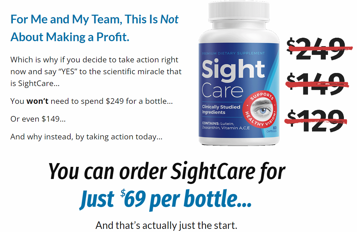 Sight Care Reviews: Is Sightcare A Hoax Or Work Perfectly? — Truth