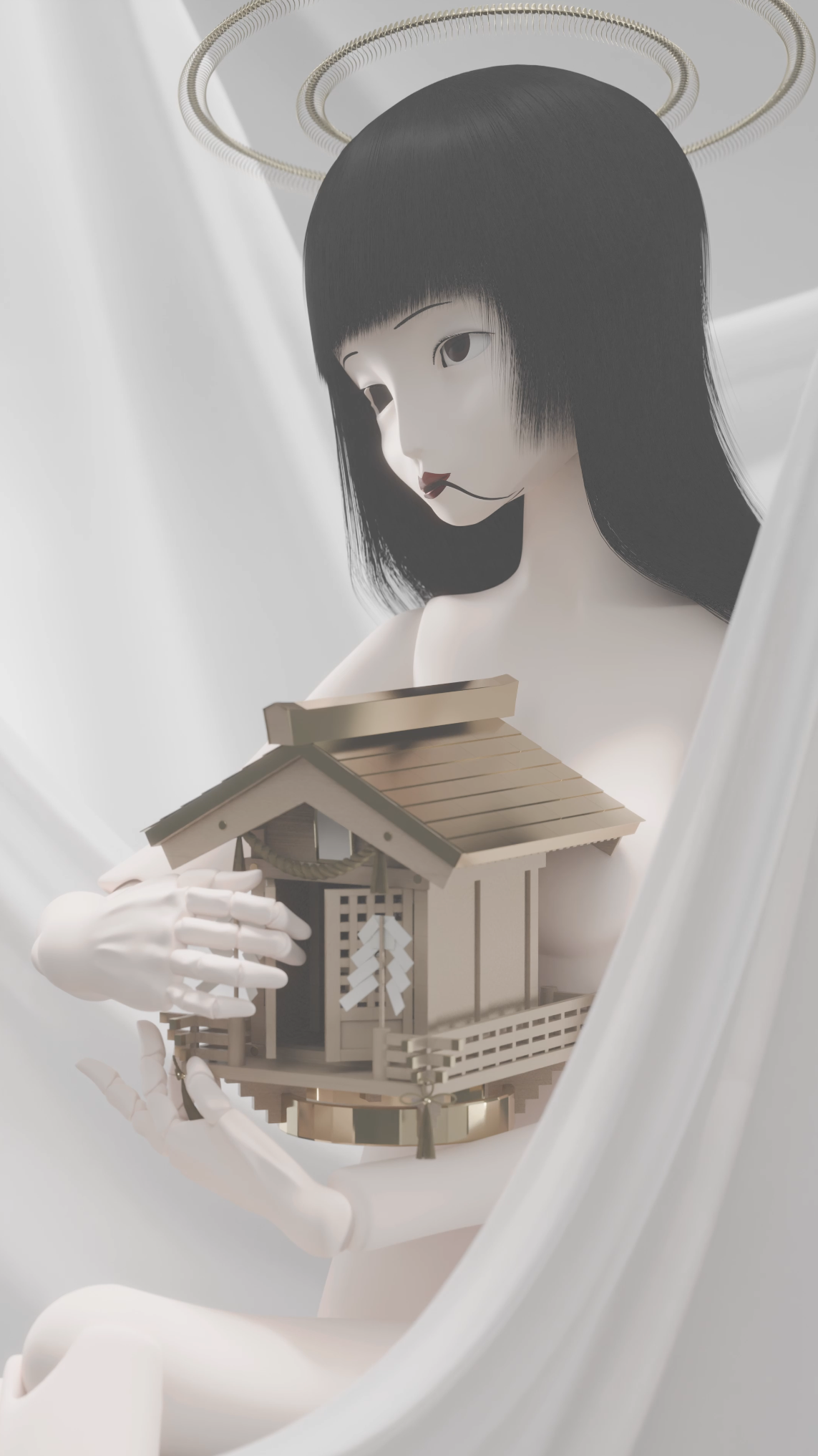 女形と蛇―神舐る（かみねぶる）