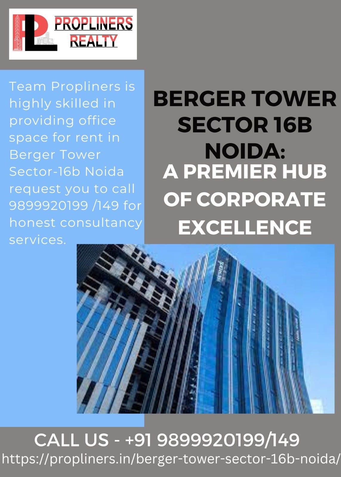 Berger Tower Sector16b Noida Call 9899920199 by juhi jha Jan, 2024 Medium