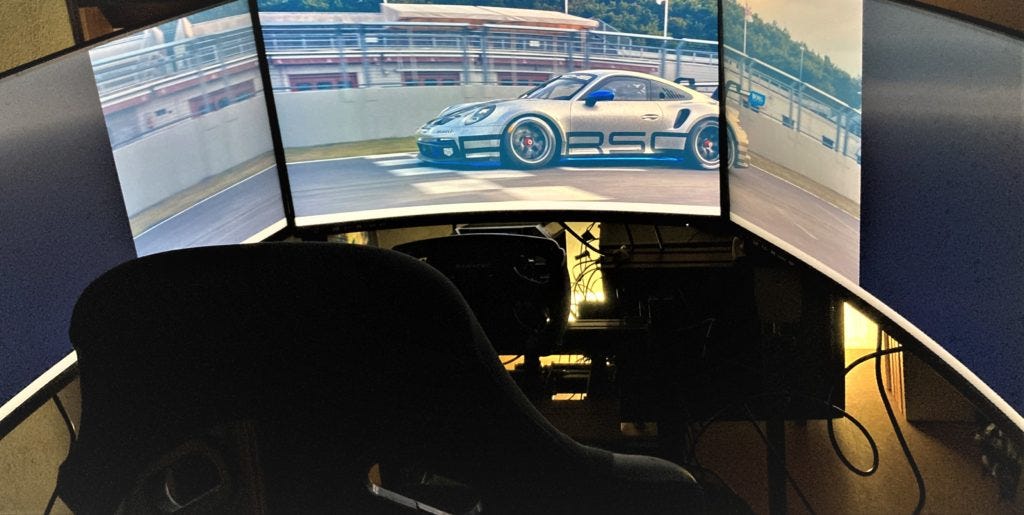 I installed 3-32 inch displays for sim racing | MASK | | by