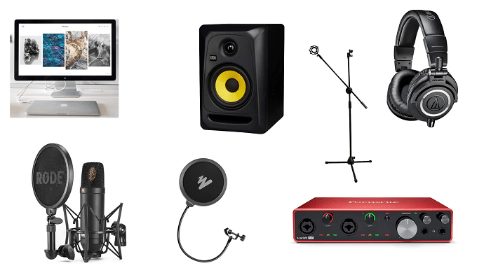 8 Best Home Recording Studio Setup Complete List Of Essentials | by Vikash  Adhikari | Medium