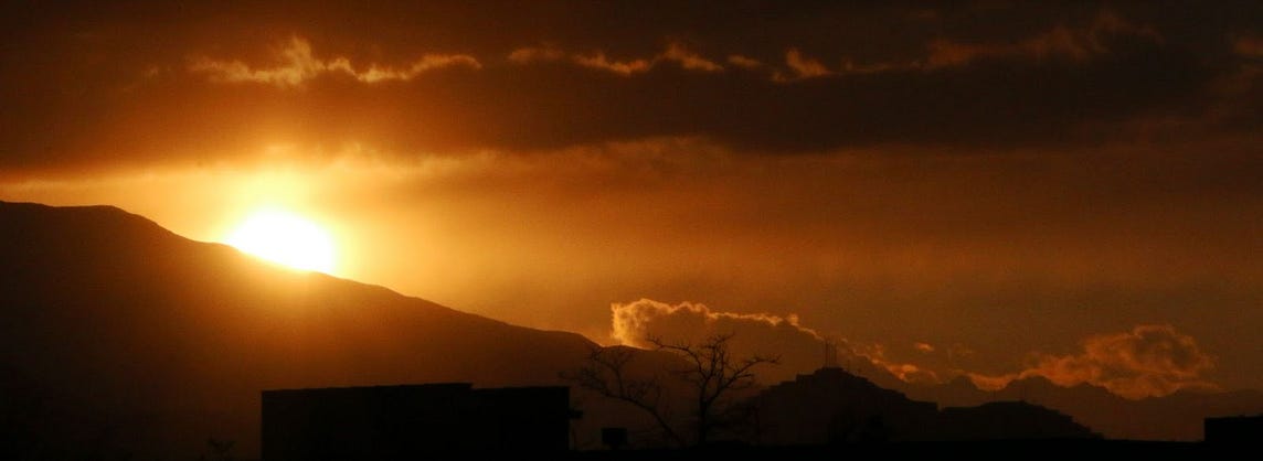 Dreams of Chasing Sunsets in Afghanistan