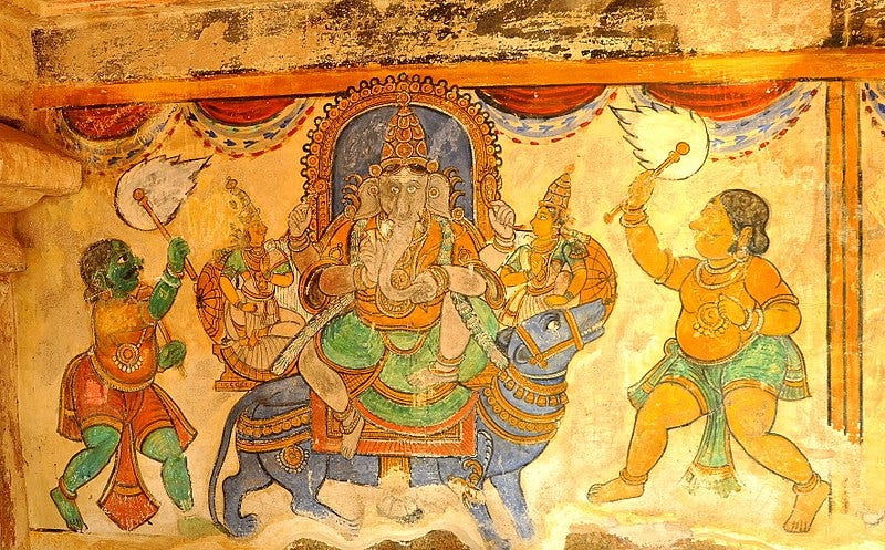 INDIAN PAINTINGS — Murals of India | by Mayachh | UPSC ART AND CULTURE |  Medium