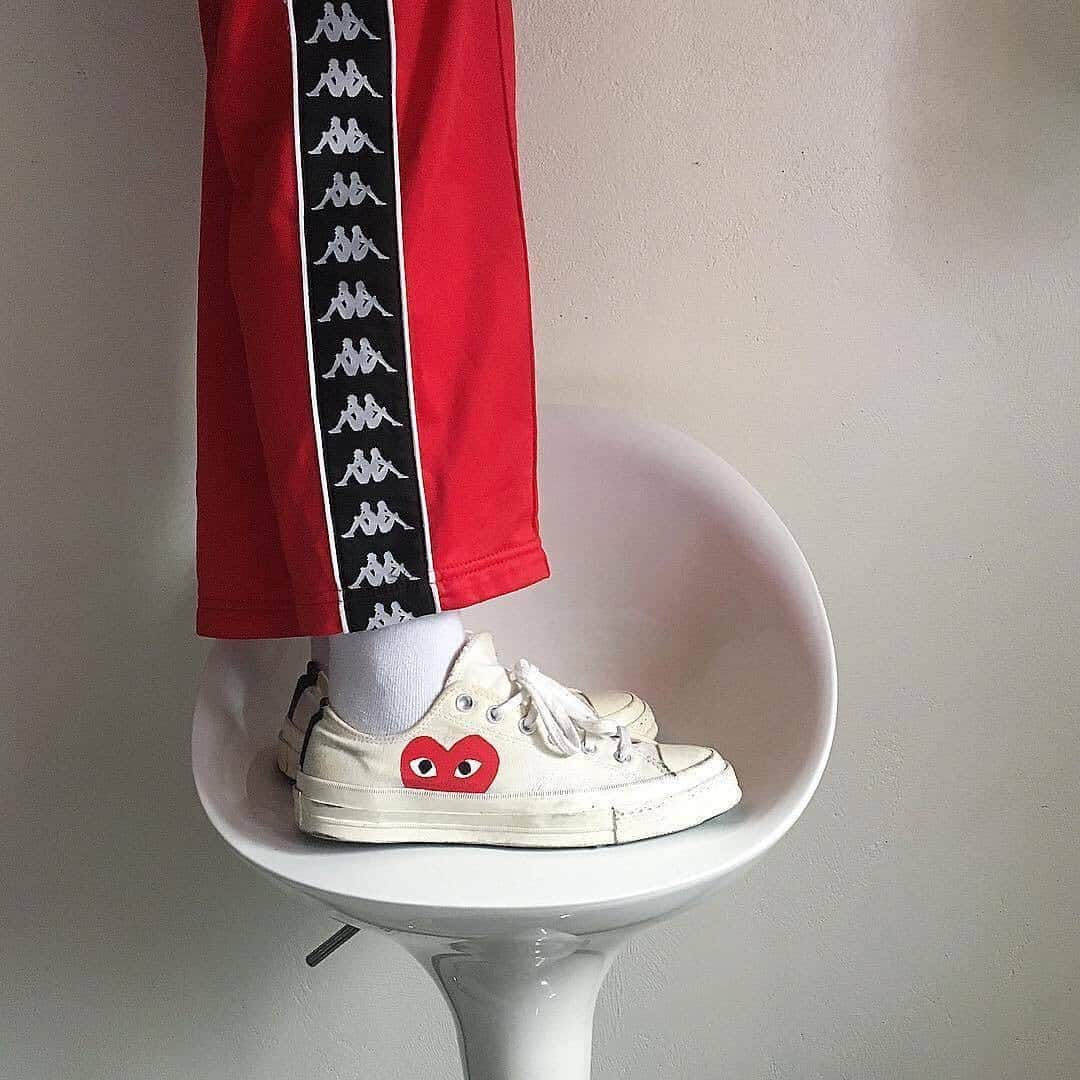 How To Spot Fake Comme Des Garcons CDG Converse Sneakers | by Legit Check  By Ch | Medium