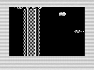 An Early and Bad Attempt at a Yars’ Revenge on the ZX81