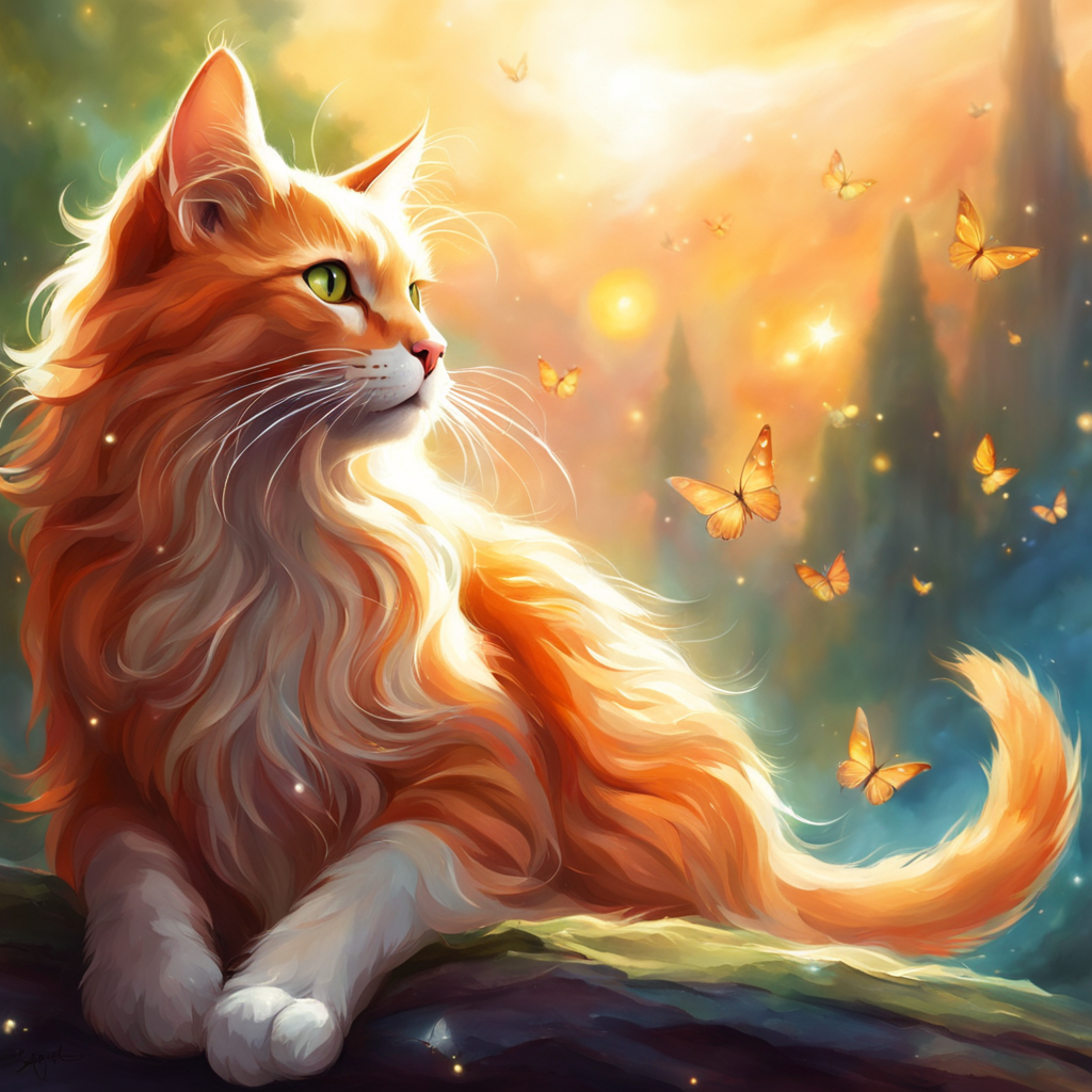 AI Art Generator: Warrior Cats Firestar Design