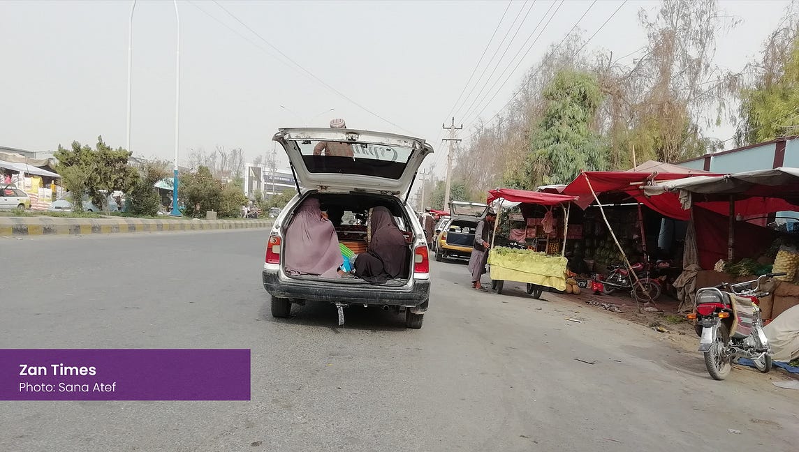Taliban directive: Women belong in a taxi’s trunk, not its passenger seats