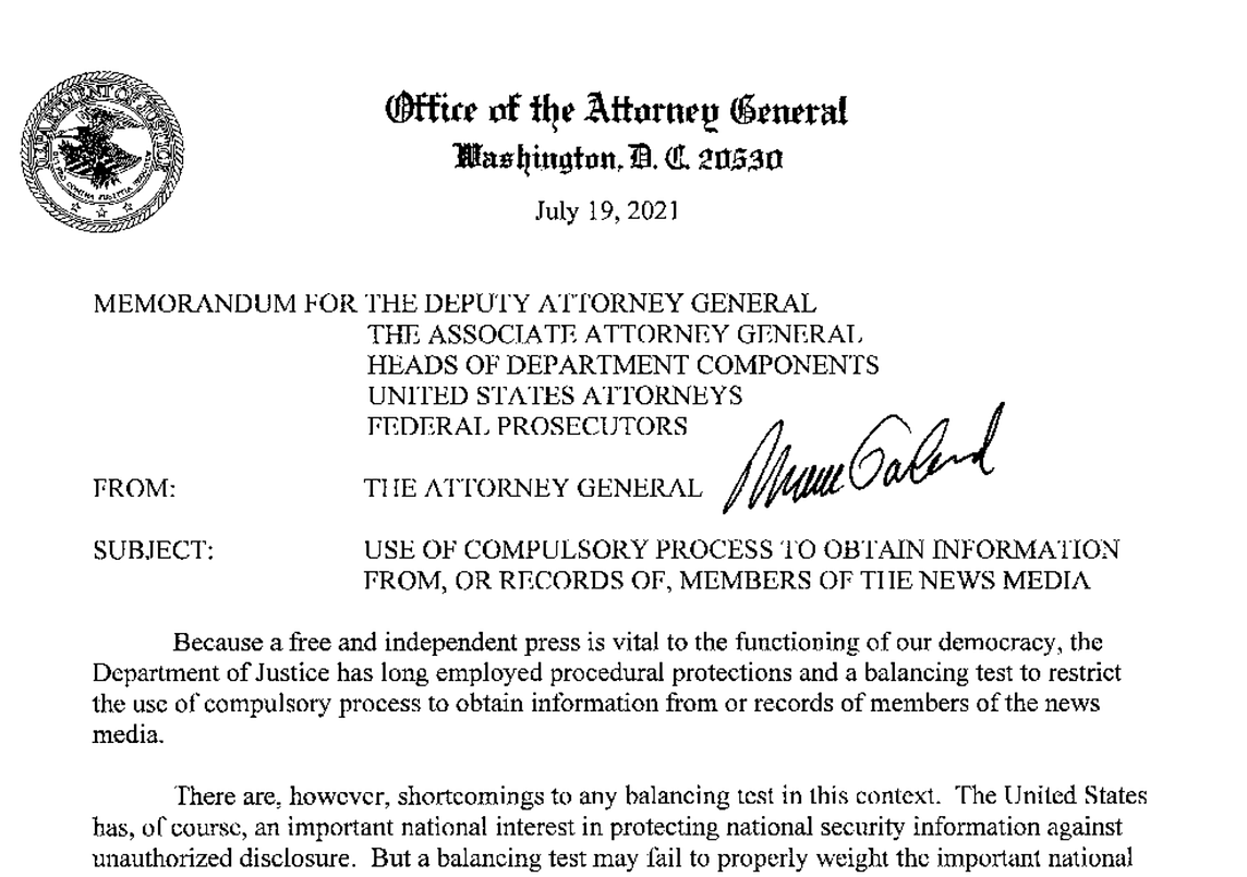 More robust shield laws are required to protect watchdog reporting.