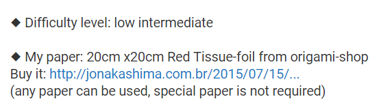 Red Tissue-foil