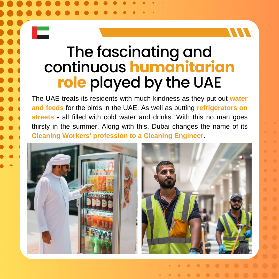 Dubai Revalues Cleaning Workers, Provides for Animals in Hot Weather