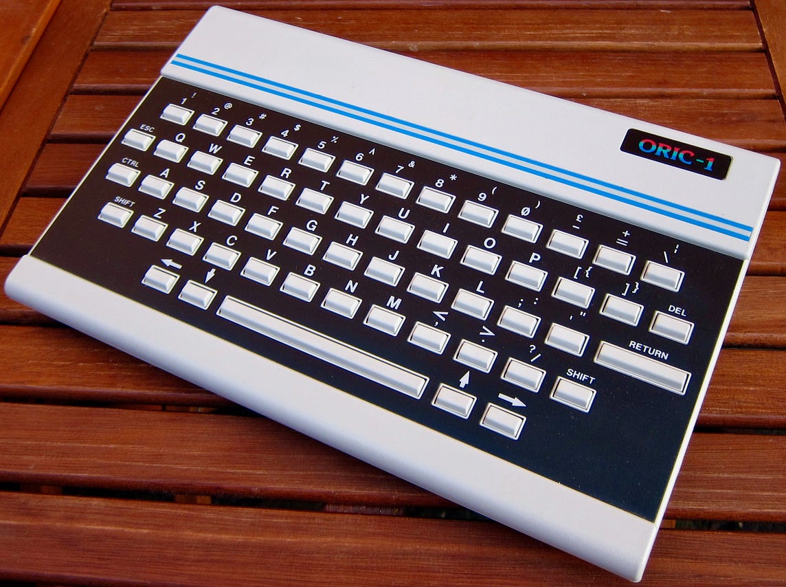 Remembering the Oric-1