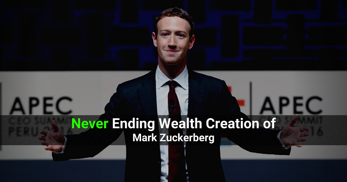 Never-Ending Wealth Creation of Mark Zuckerberg