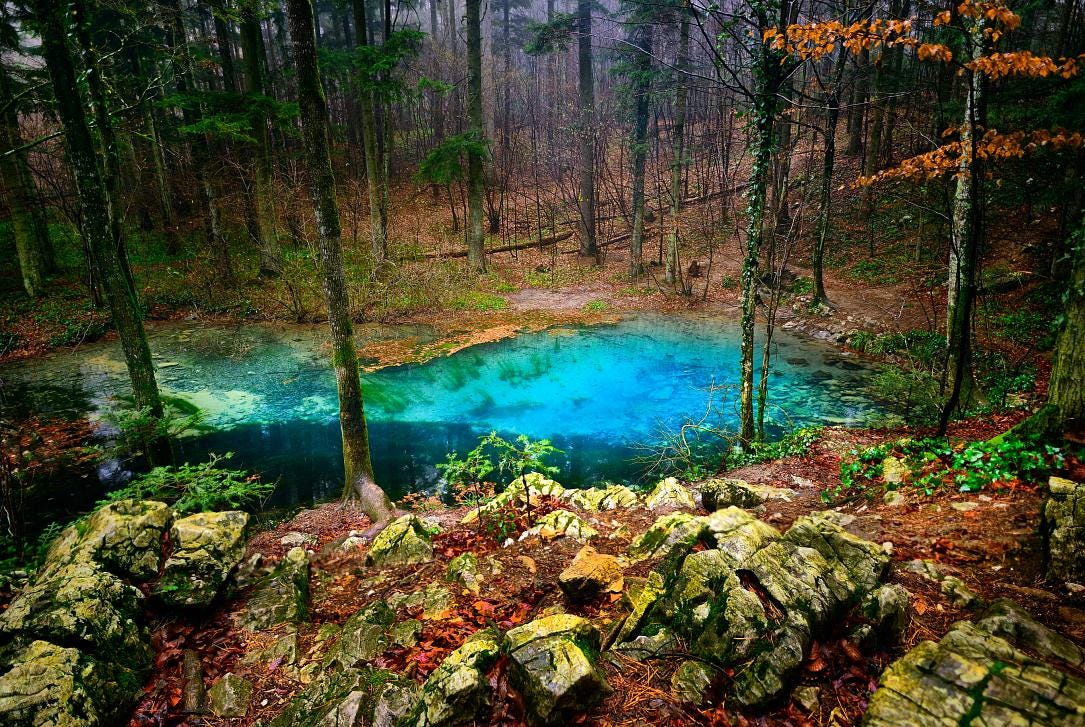 The lake in Romania, which is unique in the world, has driven foreign tourists crazy.
