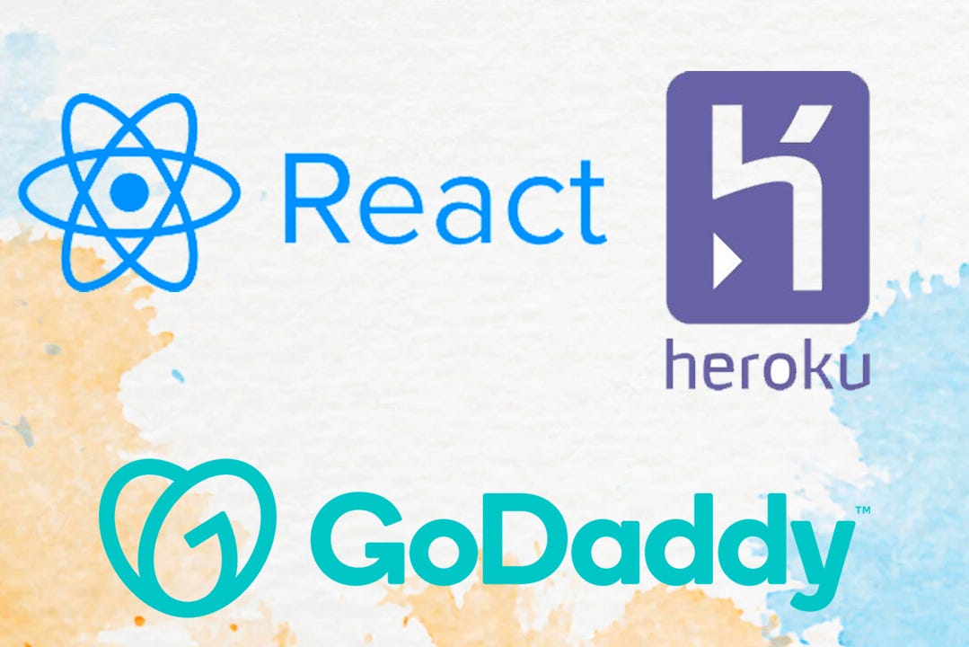 How to deploy your React App in Heroku with GoDaddy Custom Domain?