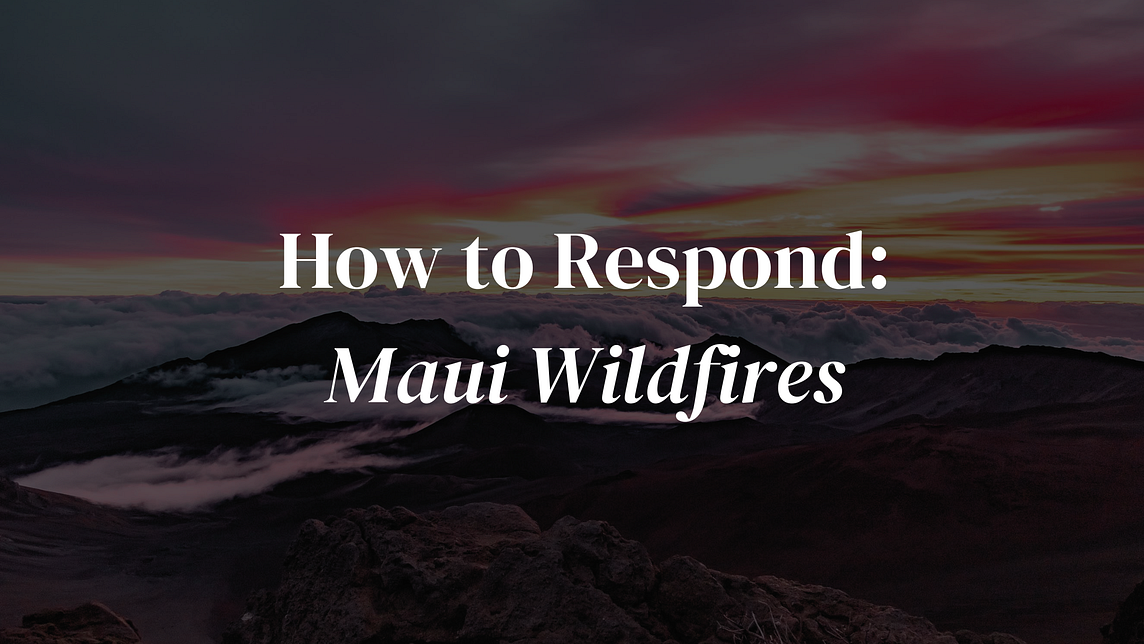 Maui Wildfires: Resources for Victims, Community Members, and Allies