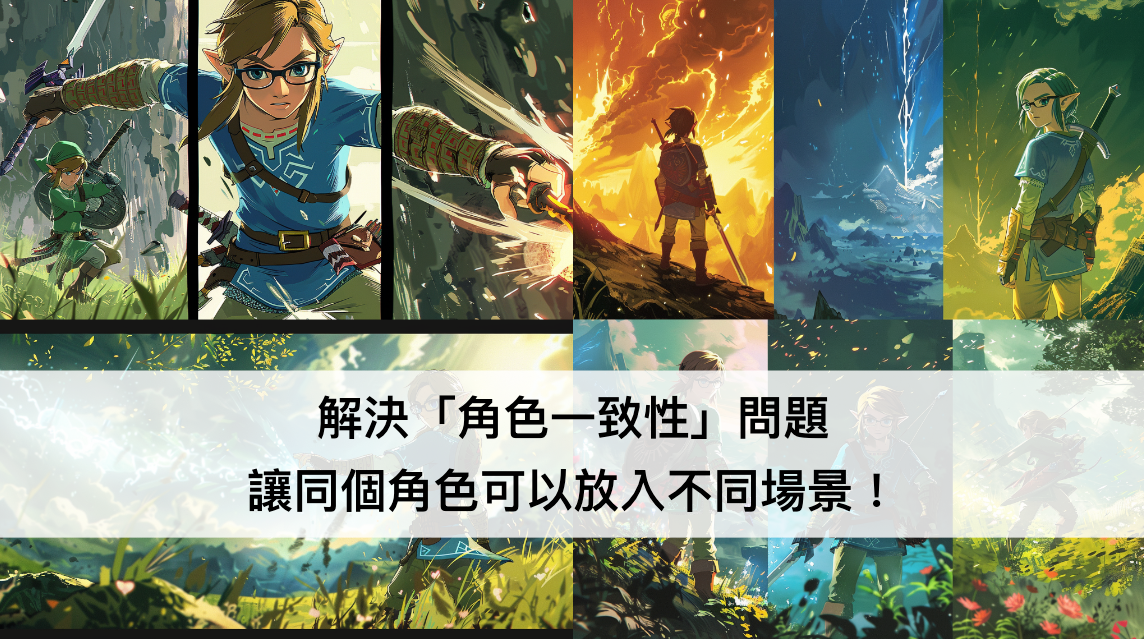 用 Midjourney Character Reference(cref) 解決「角色一致性」問題,讓同個角色可以放入不同場景 ...