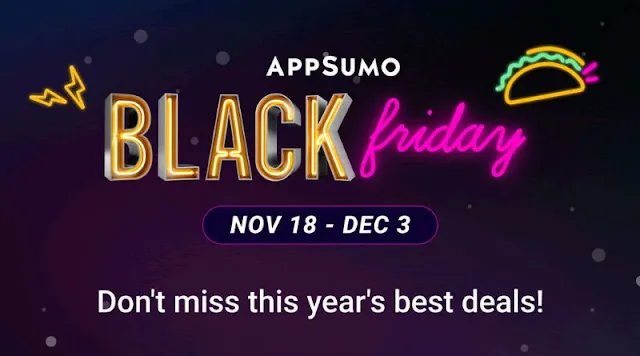 Appsumo black friday sale