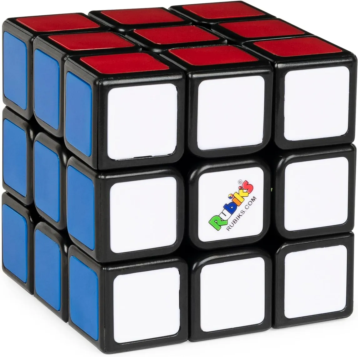 Rubiks Cube, The Original 3x3 Cube 3D Puzzle Fidget Cube Stress Relief Fidget Toy Brain Teasers Travel Games for Adults and Kids Ages 8+