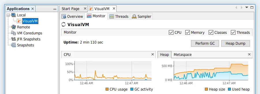 How i fine tuned java 8 application memory