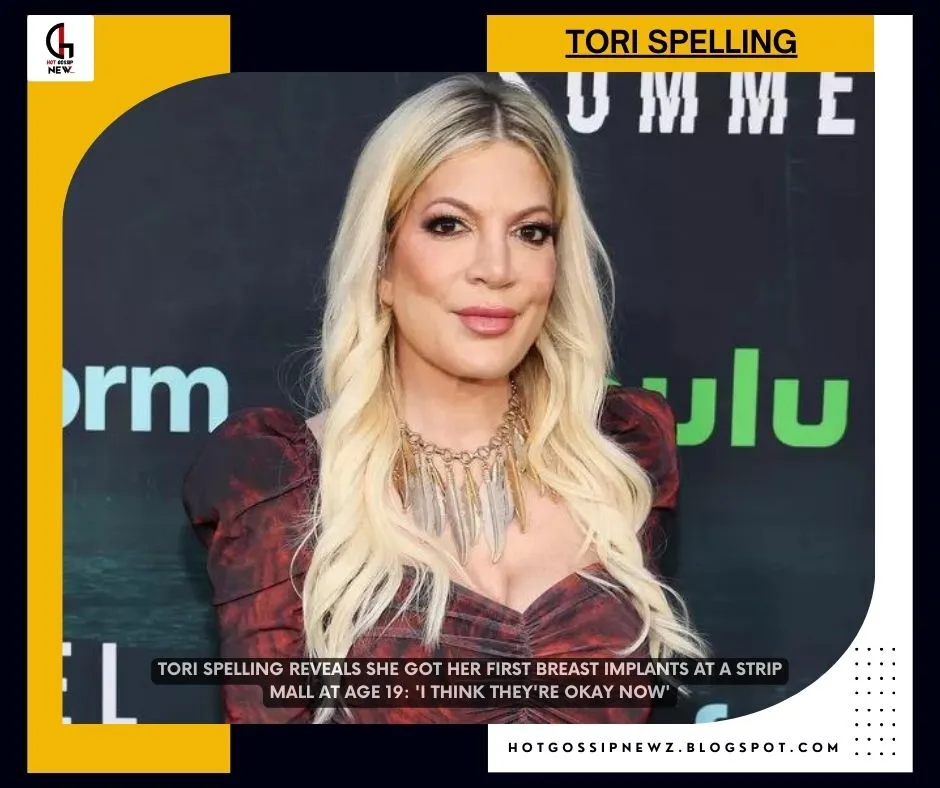 19-Year-Old Tori Spelling Makes Drastic Decision: Strip Mall Surgery