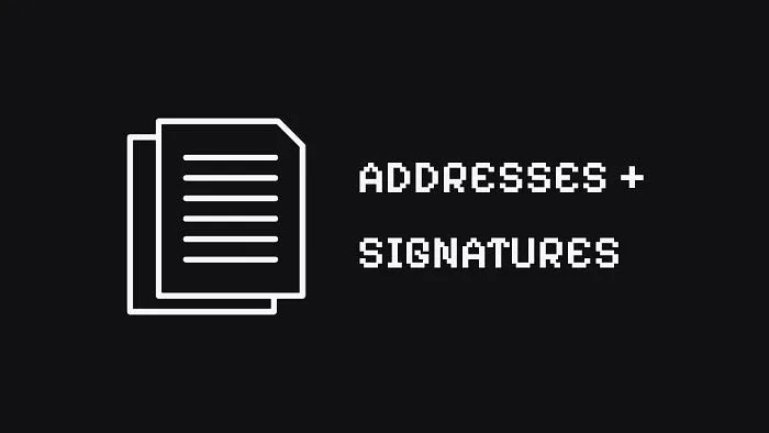 Addresses and Signatures in Aleo’s Leo Language