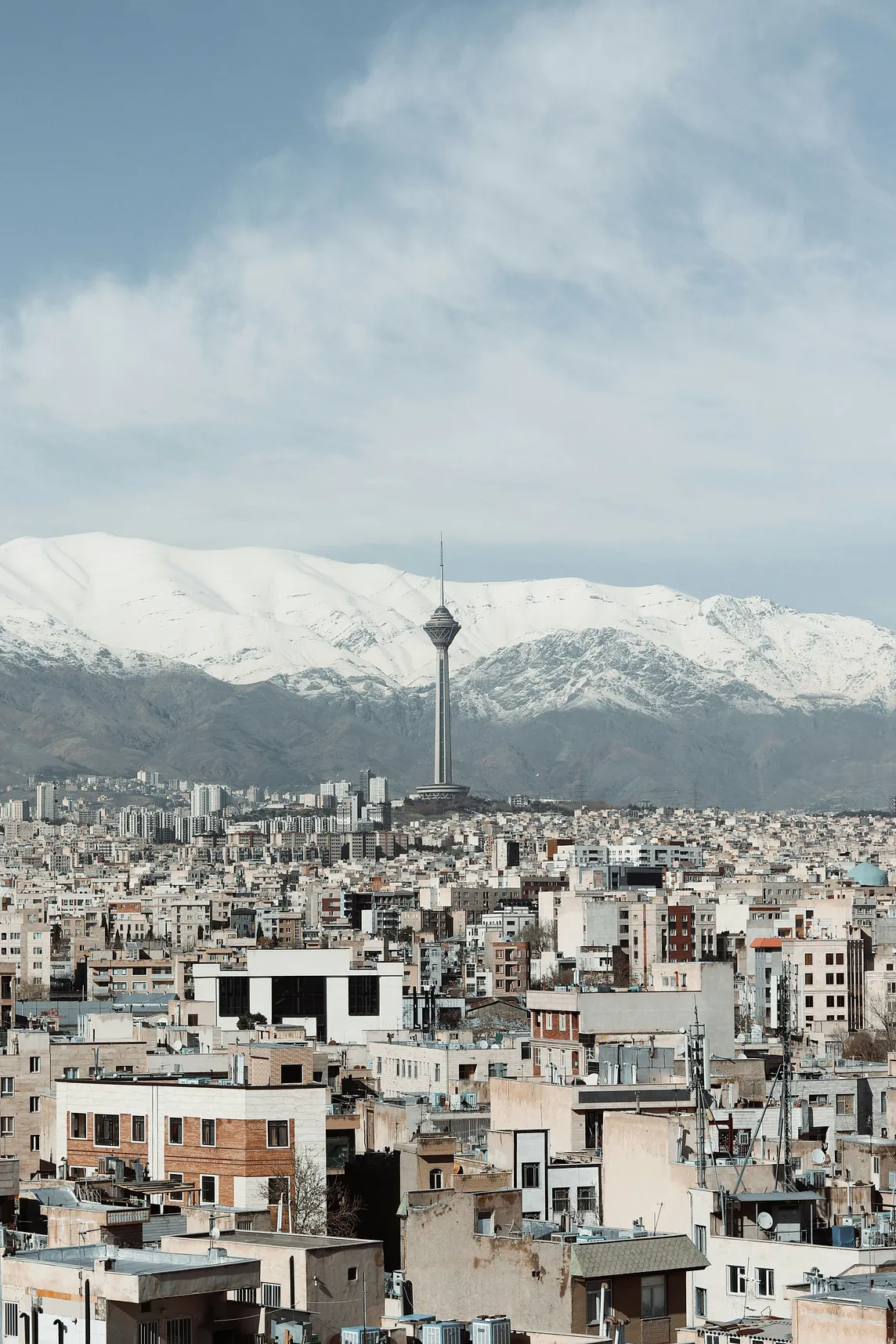 Photo of Tehran, my home city where it got attacked by Israel last week