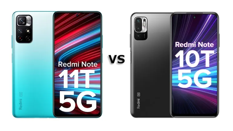 Redmi Note 11T vs Redmi Note 10T