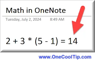 Math: OneNote’s Hidden Superpower