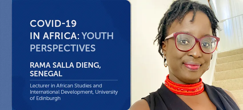 COVID-19 in Africa: Youth Perspectives — Rama Salla Dieng