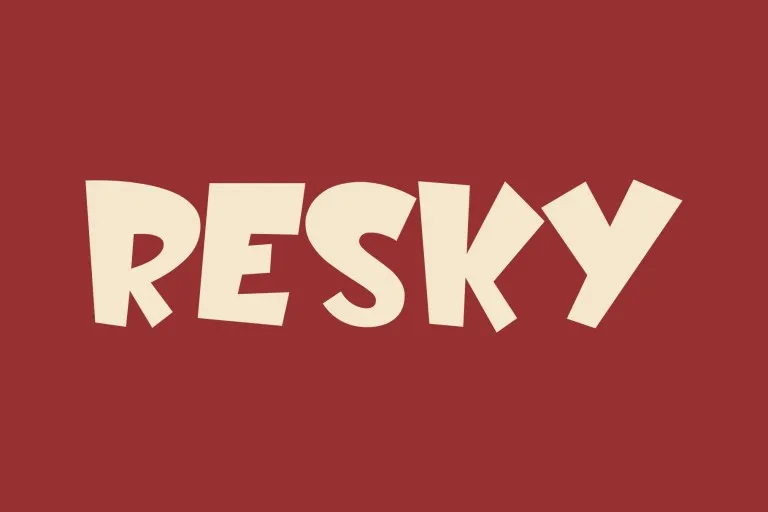 Resky Font