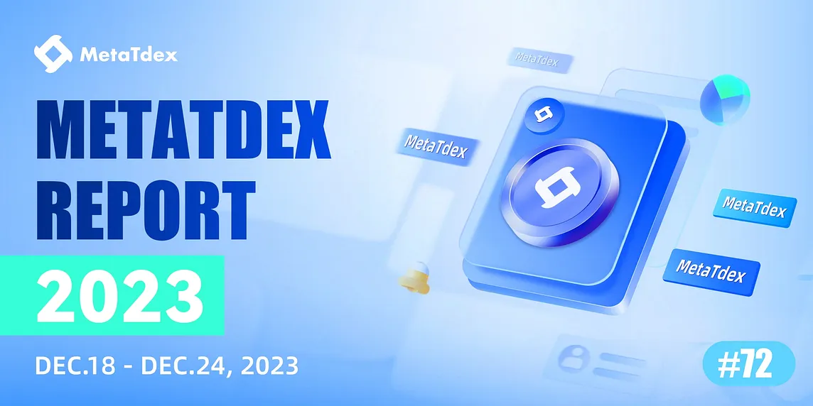 #72 MetaTdex Weekly Report: MetaTdex completed the first TT burnt of the NFT Contribution