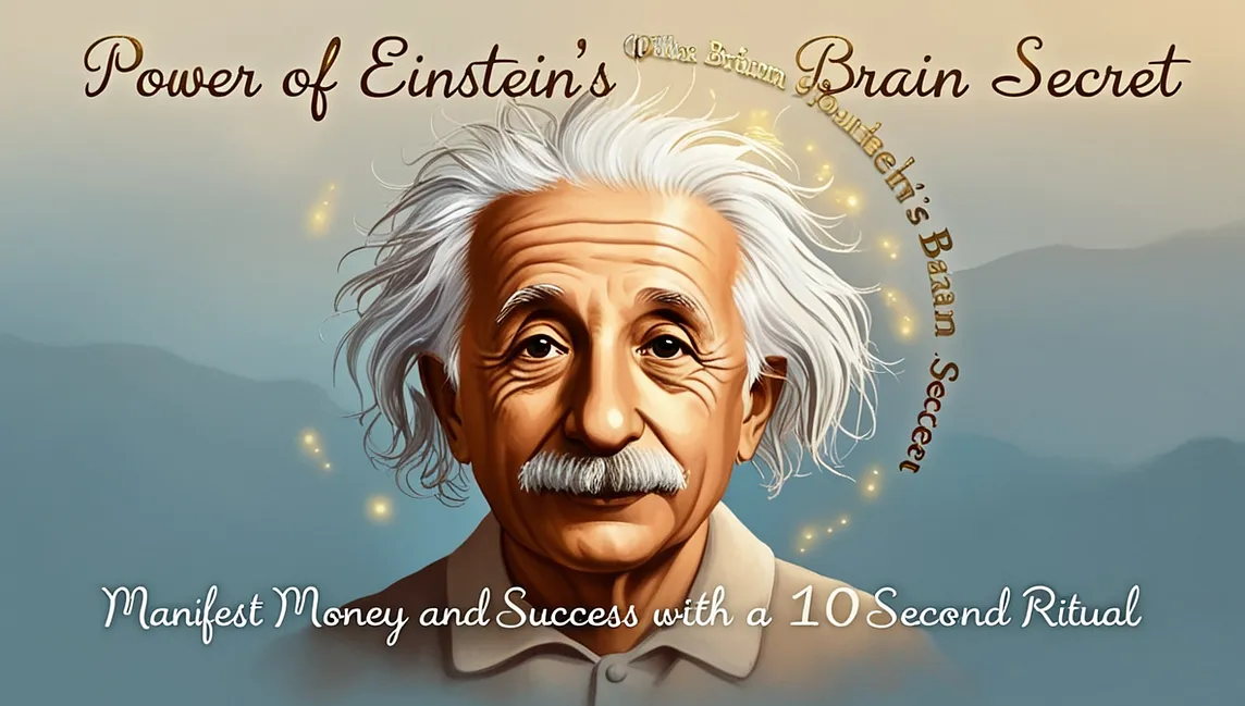 Power of Einstein’s Brain Secret: Manifest Money and Success with a 10-Second Ritual