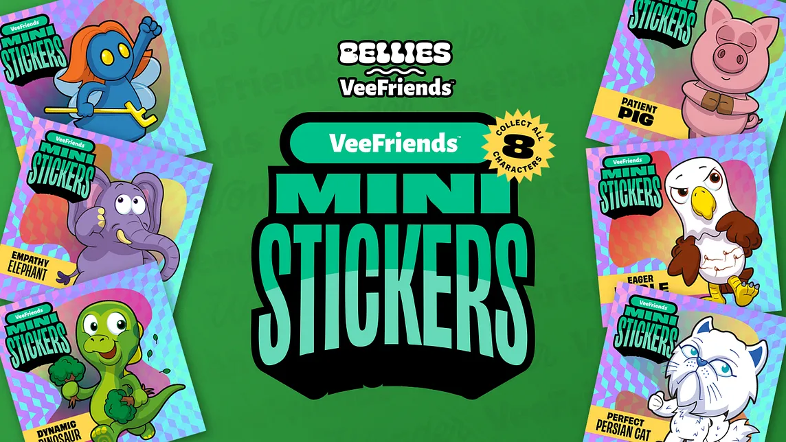 Collectible Fun for Hungry Bellies: VeeFriends Mini Stickers Launch in Wonder Kids Meals