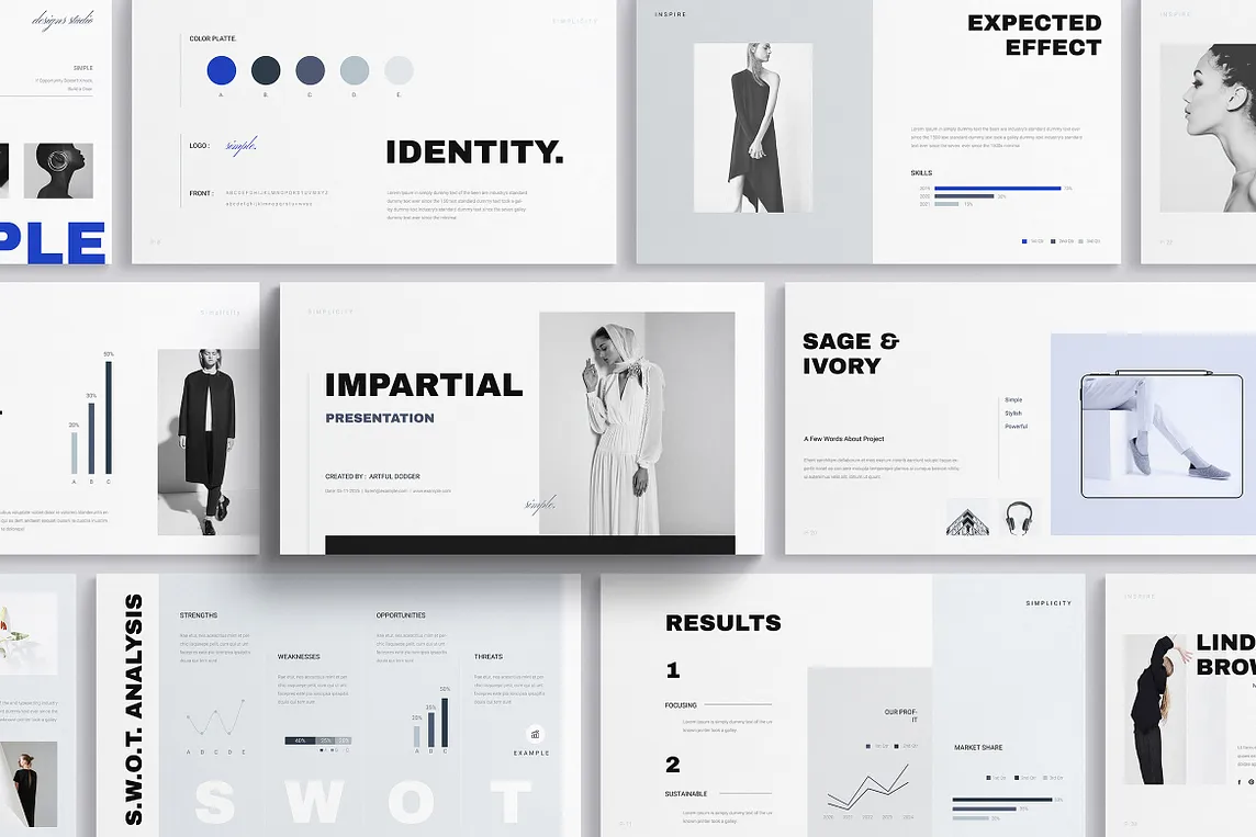 Minimal Creative Google Slides Presentation