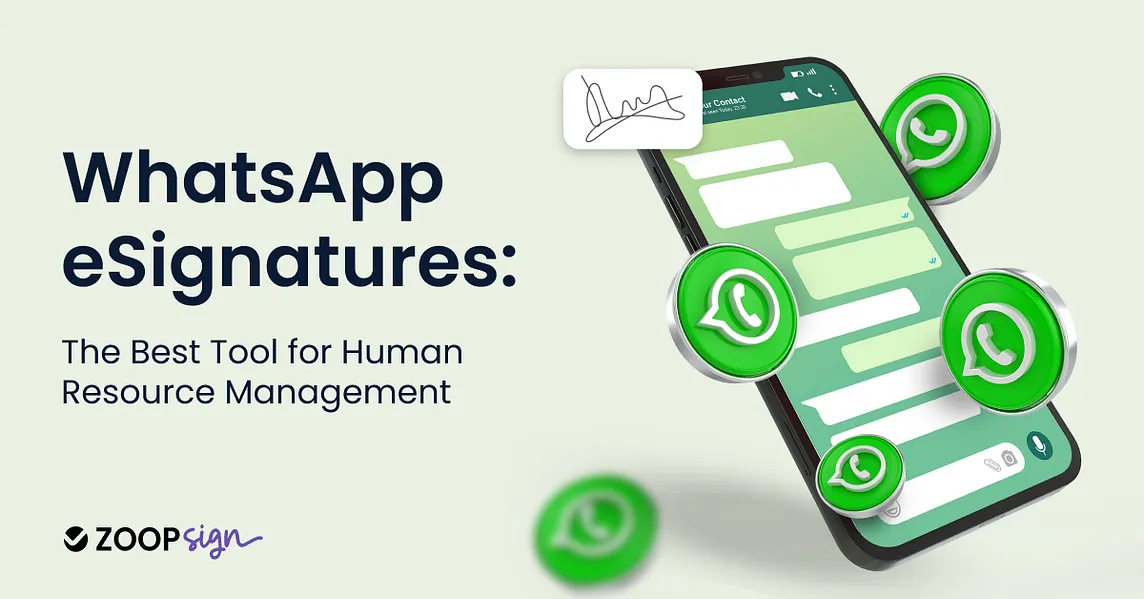 WhatsApp eSignatures: The Best Tool for Human Resource Management