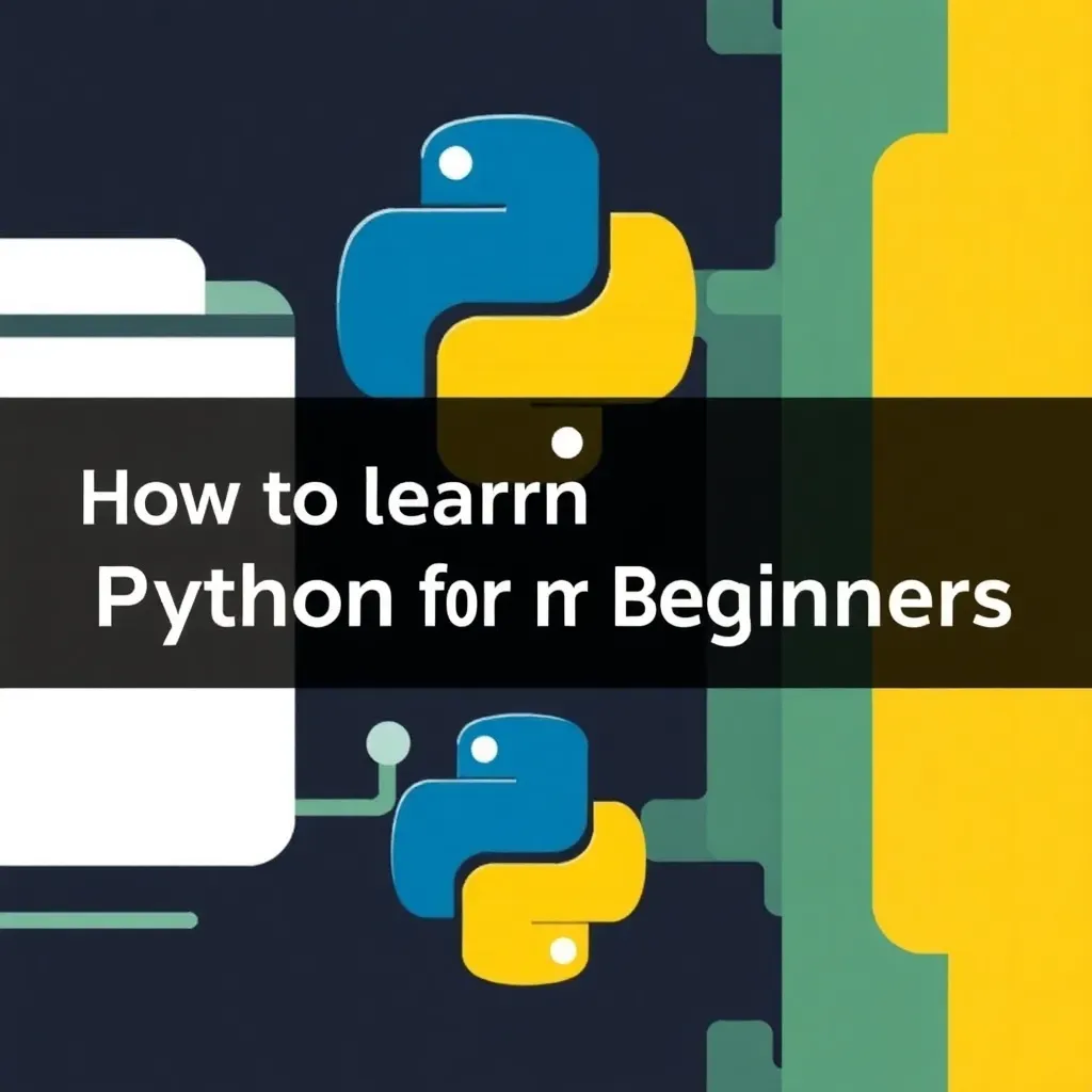 How to Learn Python for Beginners A Comprehensive Guide by an Expert