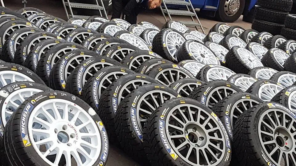 WRC Rally tyres