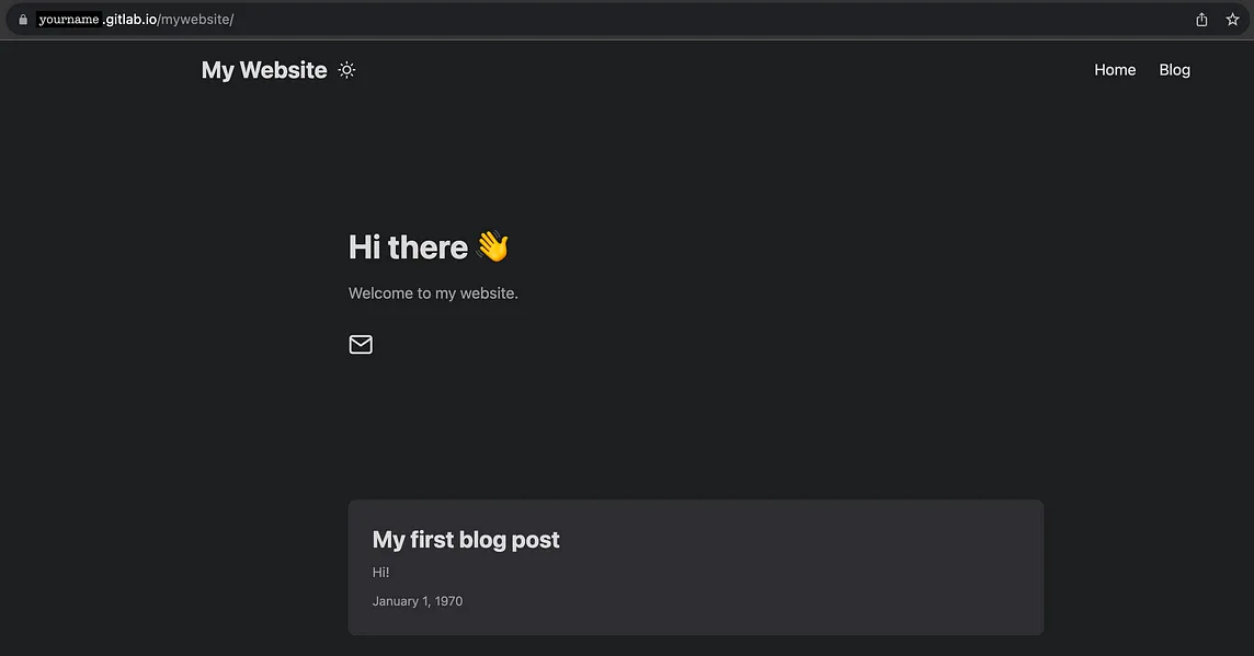 How to create your blog with Hugo