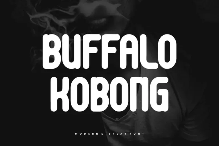 Buffalo Kobong Font 1