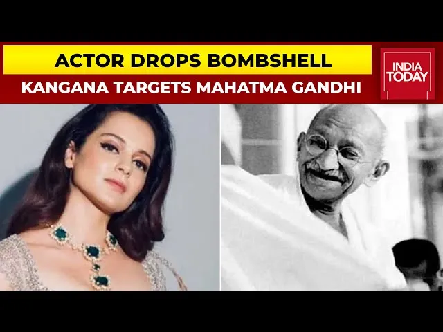 Kangana Ranaut’s Controversial Tribute: Downplaying Gandhi on His Birth Anniversary Sparks Outrage